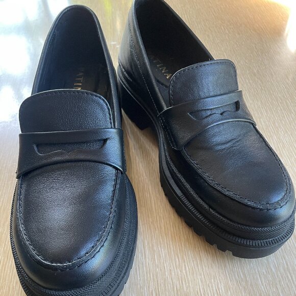 Black Leather Loafers - Picture 6 of 6